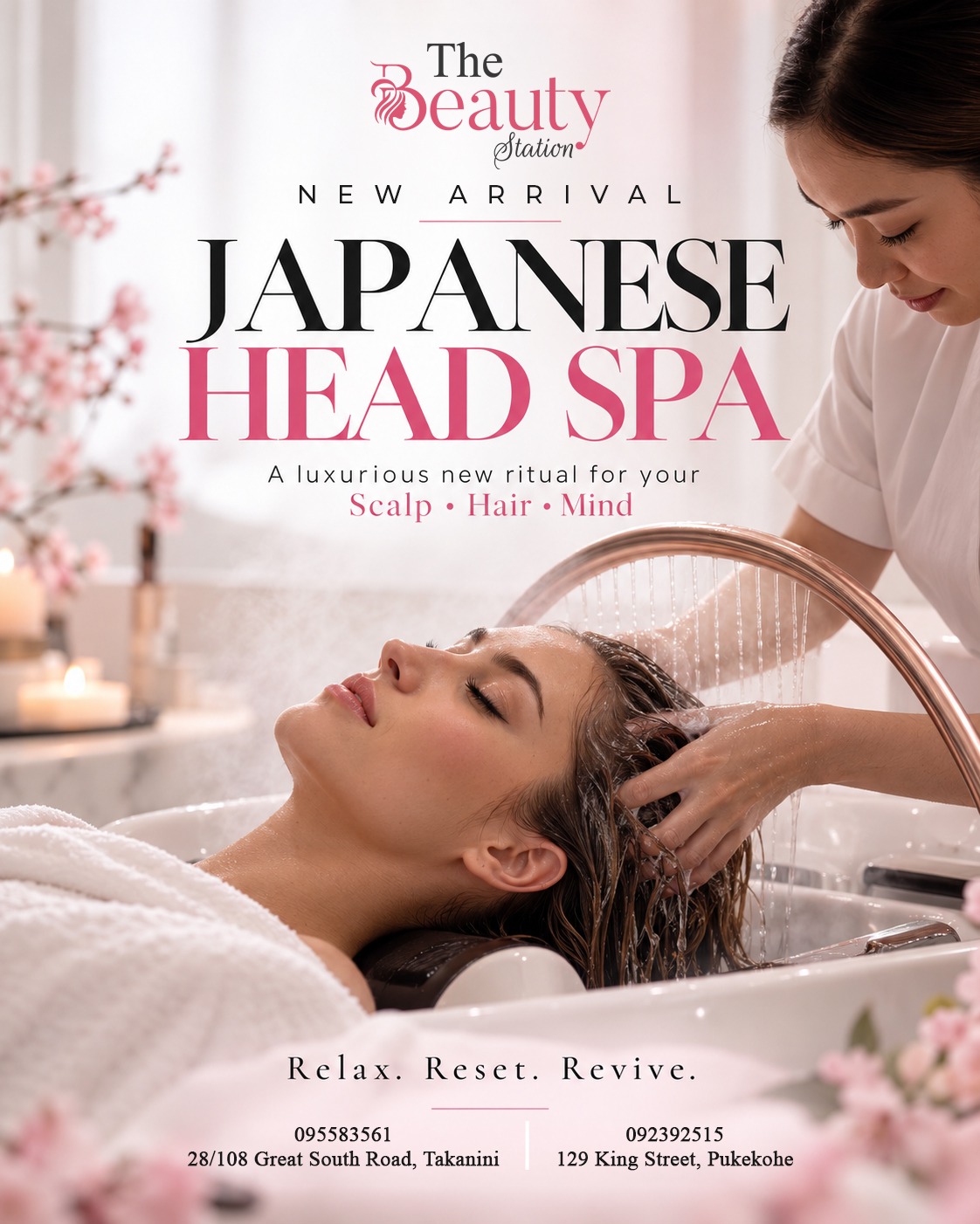New arrival: Japanese Head Spa at The Beauty Station - a luxurious new ritual for your scalp, hair and mind